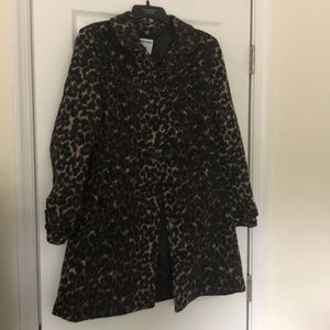 Old Navy Leopard peacoat